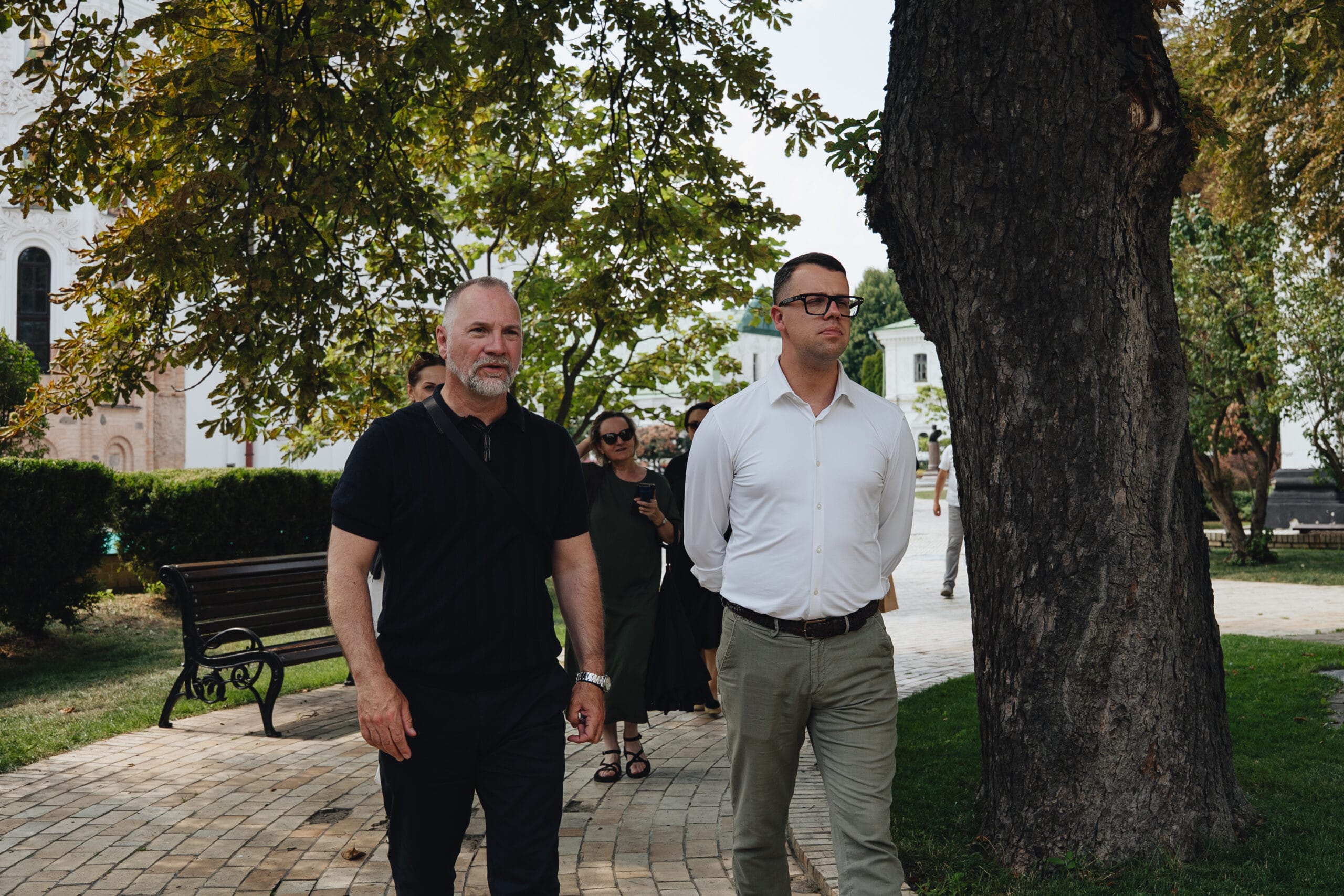 Міністр культури Литви Лукас Алсис відвідав Києво-Печерську лавру Міністр культури Литви Лукас Алсис відвідав Києво-Печерську лавру